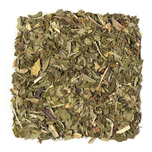 Peppermint Tea Natural Ingredients Closeup
