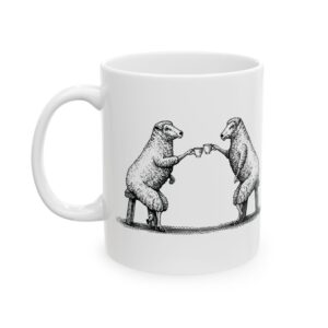 CW Tea Toasting Sheep | Ceramic Mug (11 oz)